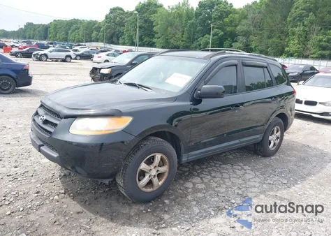 2008 Hyundai Santa Fe Gls from USA, damaged, VIN 5NMSG73D88H181422